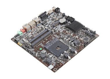 Gigabit LAN Thin Mini ITX Motherboard HDMI VGA A320 LGA 1151 AMD RYZEN 3400G APU